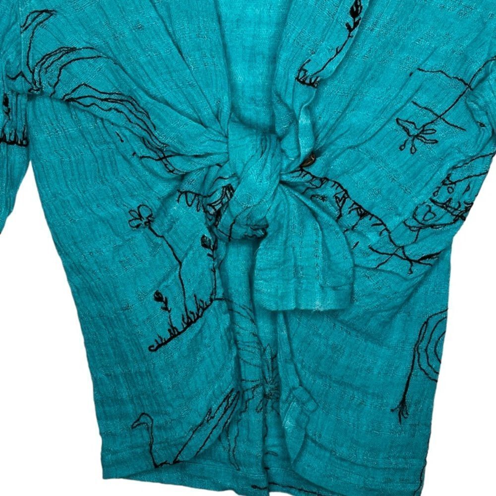 Chico's Linen Top - Picture 3 of 6